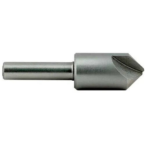 Made in USA HSS 1 Flute Countersink 60° 1/4"x1/4"x1-1/2"