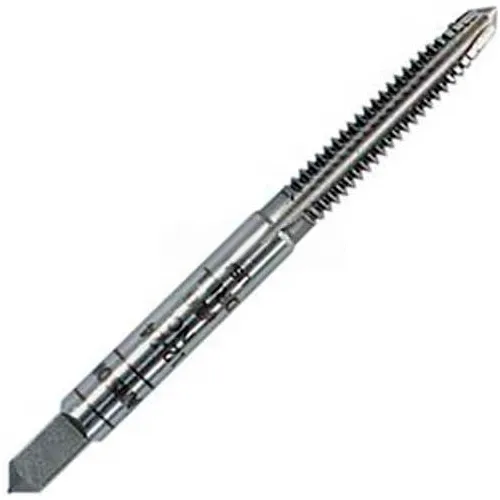 Made in USA HSS Hand Tap, 6-32, H3, Bottoming Chamfer Right Hand 3 Flute