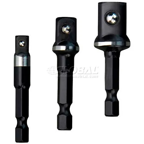 Milwaukee® 48-32-5033 SHOCKWAVE™ 1/4" Hex Shank Socket Adapter Set 3PC.