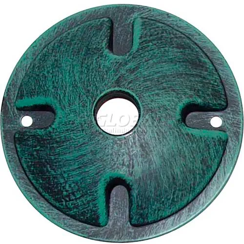 Nuvo 76/667, 1 Light-Mounting Plate, Antique Verdi, 4.5"W X 1"H