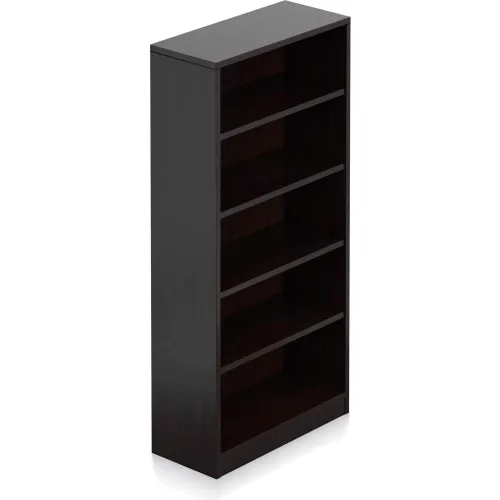 Offices To Go™ 4 Shelf Bookcase in Espresso - Executive Modular Furniture