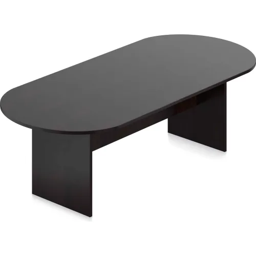 Offices To Go™ Conference Table - Racetrack - 95" - Espresso
