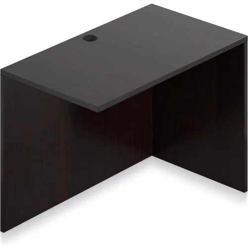 Offices To Go™ Return Desk - 42"W x 24"D x 29-1/2"H - Espresso