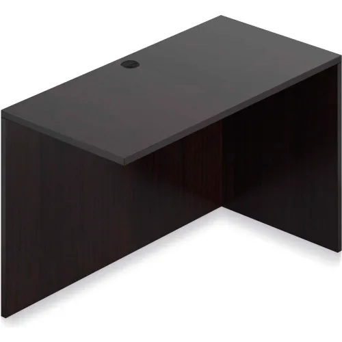 Offices To Go™ Return Desk - 48"W x 24"D x 29-1/2"H - Espresso