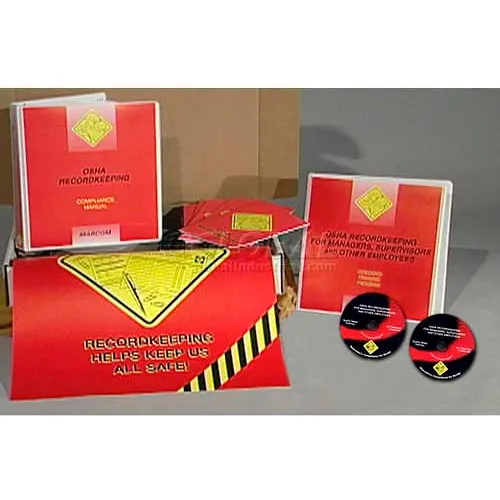 OSHA Recordkeeping For Managers, Supervisors And Other Employees DVD Kit