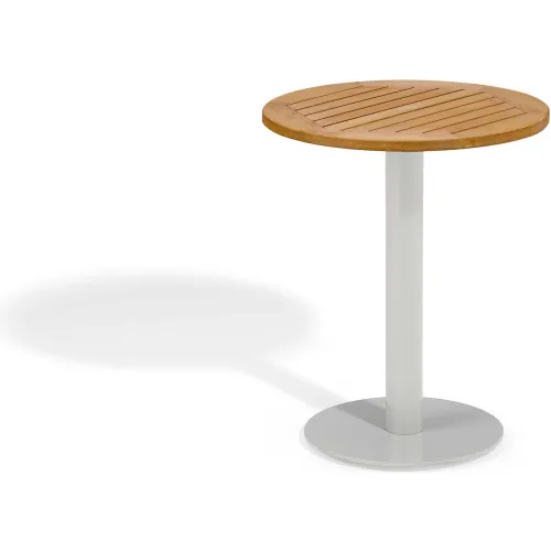 Oxford Garden® Travira 24" Outdoor Bistro Table - Tekwood Natural