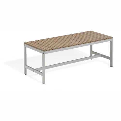 Oxford Garden® Travira 48" Backless Bench - Tekwood Vintage