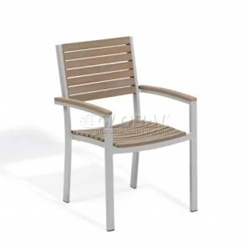 Oxford Garden® Travira Outdoor Armchair - Tekwood Vintage (2 pk)