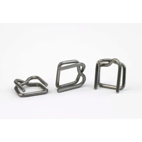 Pac Strapping Polypropylene Wire Buckles Strapping, 3/8" Strap Width, Silver, Pack of 1000