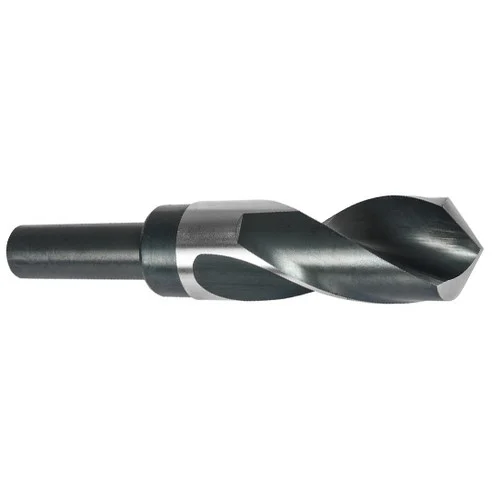 Precision Twist Drill 6000126 | 1-7/32" Diameter 6" OAL 118 Degree High Speed Steel Bright/ST Reduced Shank Drill Bit