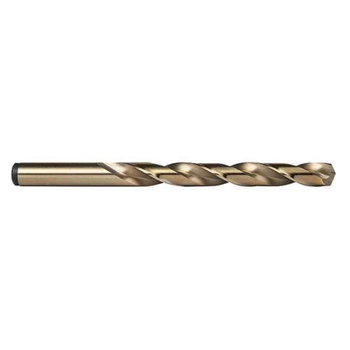 Precision Twist Drill 6000731 | 12.50mm Diameter 151mm OAL 135 Degree Cobalt High Speed Steel Bronze Jobber Length Drill Bit