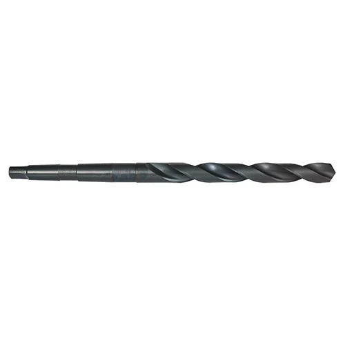 Precision Twist Drill 6001122 | 29/32" Diameter 10-3/4" OAL 118 Degree High Speed Steel Steam Oxide Taper Shank Drill Bit