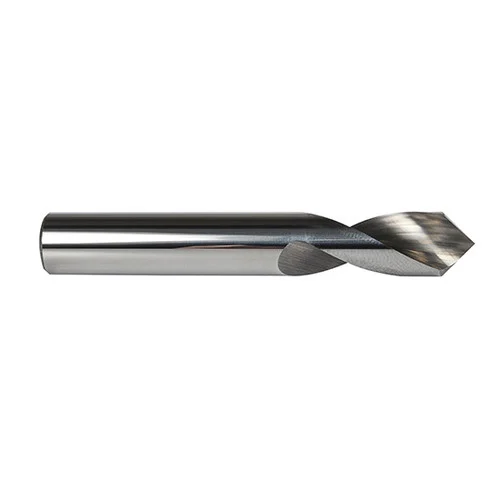 Precision Twist Drill 6002389 | 1/2" Diameter 4" OAL 90 Degree Solid Carbide Bright Finish Spotting Drill