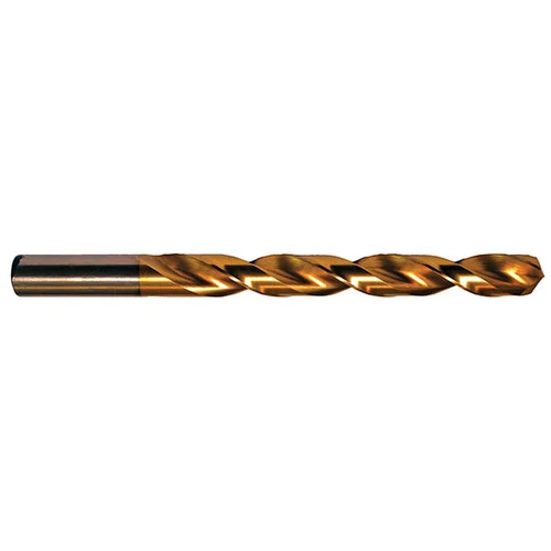 Precision Twist Drill 7233770 | 13/32" Diameter 5-1/4" OAL 135 Degree High Speed Steel TiN Jobber Length Drill Bit