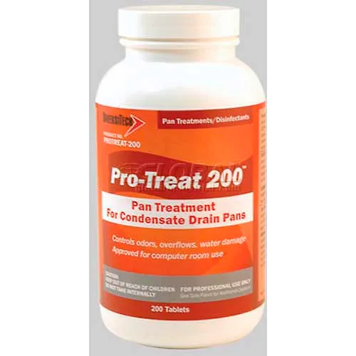Pro-Treat® Drain Pan Treatment Tablets 100 Tablet Jar PROTREAT-200 - Pkg Qty 24