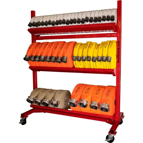 Ready Racks™ Three-Tier Hose Cart - Holds Up to 2000' of 2-1/2" Hose