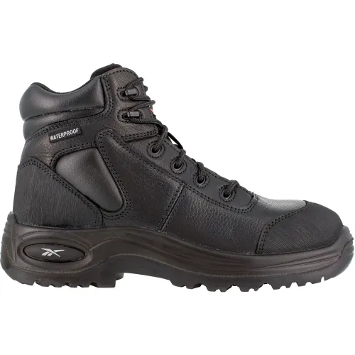 Reebok® RB6765 Men's 6" Waterproof Puncture Resistant Sport Boot, Black, Size 14 M