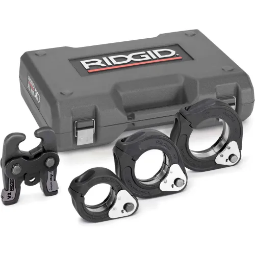 Ridgid 20483 2-1/2" to 4" Rings, Actuator & Case Complete For 2-1/2" - 4" Copper Tubing
