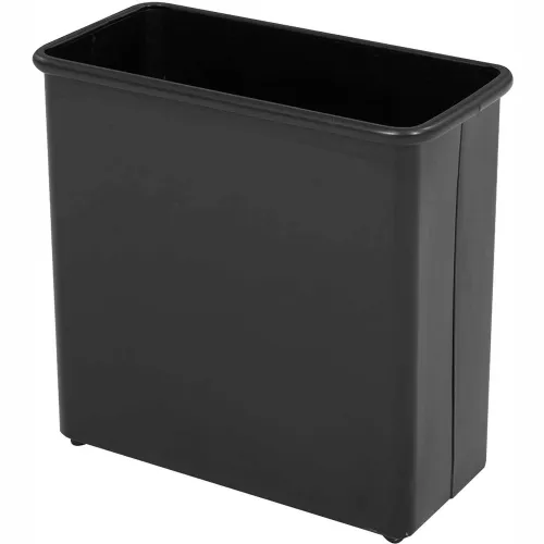 Safco® Rectangular Wastebasket, 27-1/2 Quart. Black Qty.3/Case - 9616BL