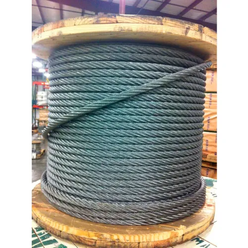 Southern Wire® 250' 1/2" Dia. 6x36 Extra Improved Plow Steel Galvanized Wire Rope