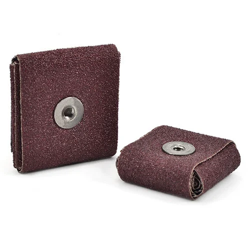 Superior Abrasives 14054 | SHUR-KUT 2" x 2" x 1/2" 80 Grit Aluminum Oxide Square Pad