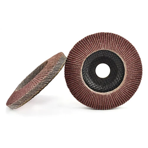 Superior Abrasives 21950 | SHUR-KUT 4-1/2" x 7/8" 40 Grit Type 29 Aluminum Oxide High Density Flap Disc