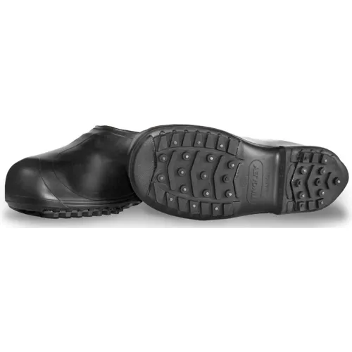 Tingley® 1350 Winter-Tuff® Ice Traction Stretch Overshoes, Black, Studded Outsole, Small
