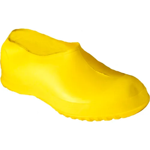 Tingley® 35113 Workbrutes® Hi-Top Work Overshoes, Yellow, Cleated Outsole, Large