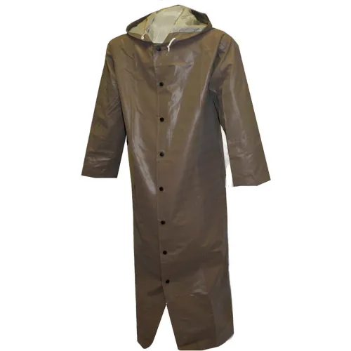 Tingley® C12168 Magnaprene™ Storm Fly Front Hooded Coat, Green, 60", Small