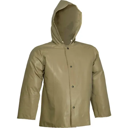 Tingley® J12148 Magnaprene™ Hooded Jacket, Green, Inner Cuffs, Small
