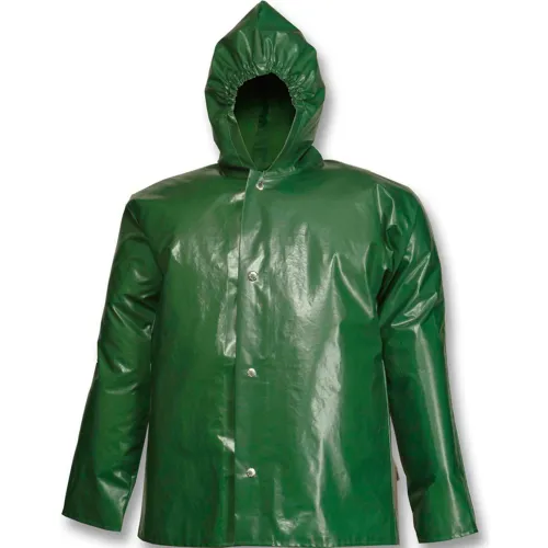 Tingley® J22168 Iron Eagle® Storm Fly Front Hooded Jacket, Green, 4XL