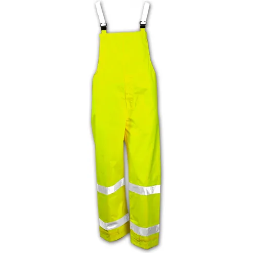 Tingley® O23122-Vision™ Snap Fly Front Overall, Fluorescent Lime, 2XL