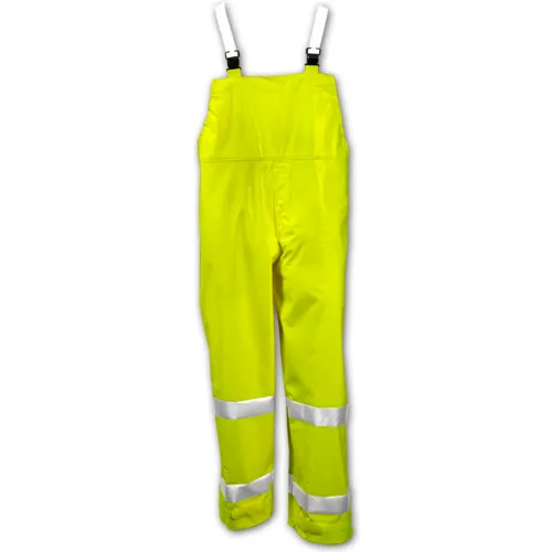 Tingley® O53122 Comfort-Brite® Snap Fly Front Overall, Fluorescent Lime, 3XL