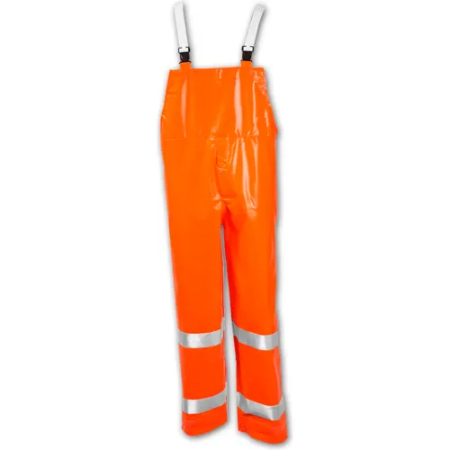 Tingley® O53129 Comfort-Brite® Snap Fly Front Overall, Fluorescent Orange, Medium