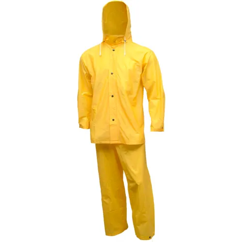 Tingley® S61317 Tuff-Enuff™ 3 Pc Suit, Gold, Detachable Hood, Medium
