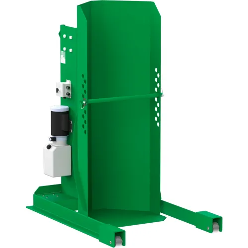 Valley Craft Single-Stage Portable Drum Dumper, 48" Dump, 1500 lb. Capacity
