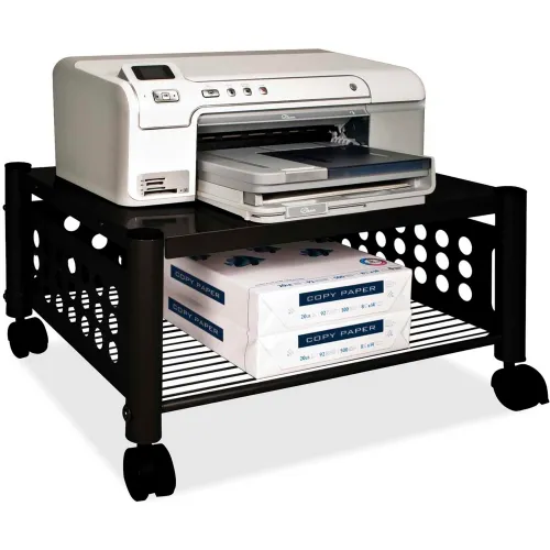 Vertiflex® Underdesk Machine Stand, Black