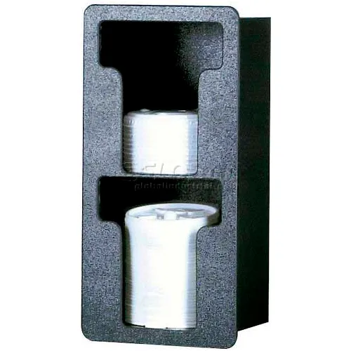 Vollrath® Acry Fab, Vertical Lid Holder, FML-2V, 3 Column, 13-7/16" X 6-1/2" X 5-3/8"