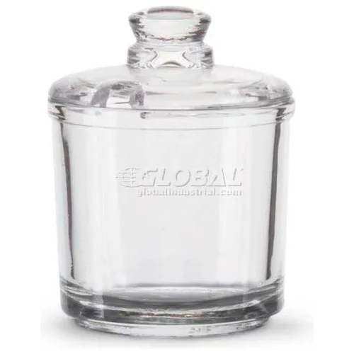 Vollrath® Dripcut Condiment Jar & Lid, 527, Glass - Pkg Qty 12
