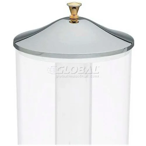 Vollrath® New York, New York Cover & Knob, 46283, Mirror Finish, Chrome