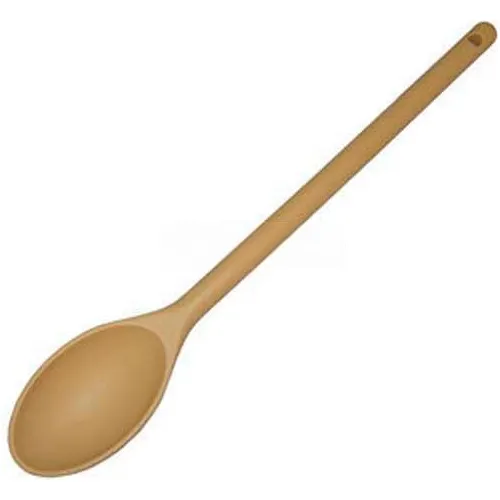 Vollrath® Nylon Prep Spoons, 4689960, 15" Long, Tan - Pkg Qty 12