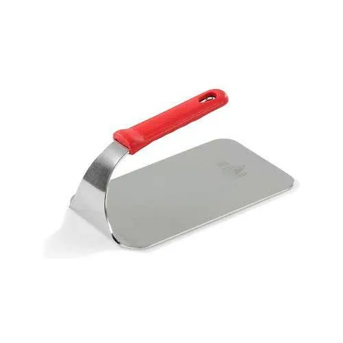 Vollrath® Steak Weight W/ Red Silicone Handle, 50661, 1.6 Lb., 9 X 4-3/4" - Pkg Qty 12