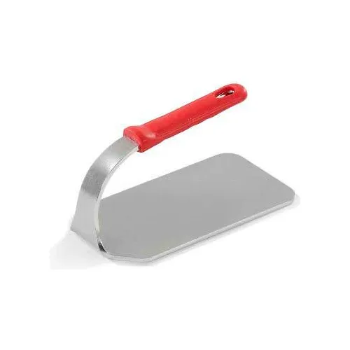 Vollrath® Steak Weight W/ Red Silicone Handle, 50662, 2-1/2" Lb., 9 X 4-3/4" - Pkg Qty 12