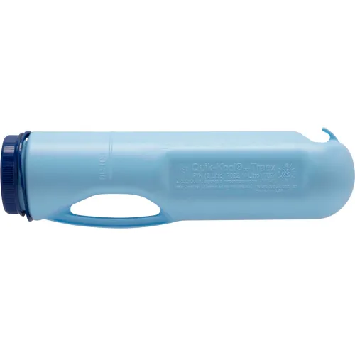 Vollrath® Trae Safety Mate Insta Chill Food Cooler, 4" Dia. x 15-1/2"H, Blue