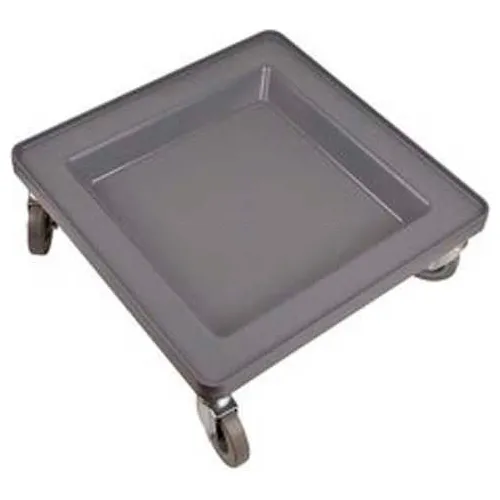 Vollrath® Traex Recycled Rack Dolly Base W/ 2 Locking Casters 1697-32-LC2 Beige 450 Lb Capacity