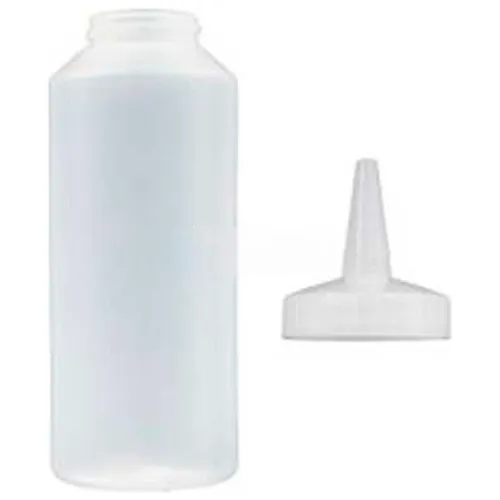 Vollrath® Traex Squeeze Dispensers, 2812-13, Single Tip, 12 Oz. - Pkg Qty 12