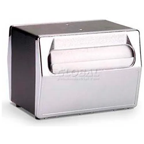 Vollrath® Two Sided Napkin Dispenser, 6516-06, Tabletop, Black
