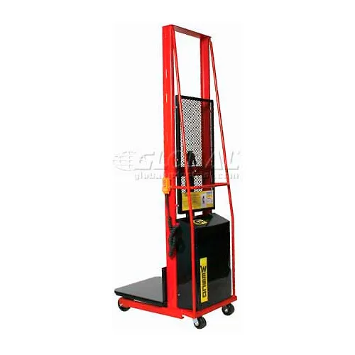 Wesco® Battery Powered Lift Truck 261026 1000 Lb. 68"H 30"x32" Platform