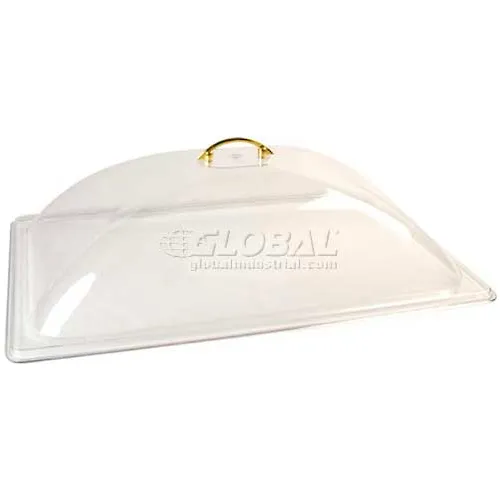 Winco C-DP1 Full-size Dome Cover, Polycarbonate - Pkg Qty 12