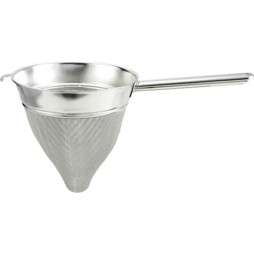 Winco CCB-8 Bouillon Strainer, Extra Fine Mesh